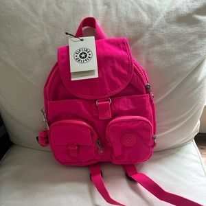 NWT - Kipling Mini Backpack Lovebug in Surfer Pink Tonal (Never worn or used!!)